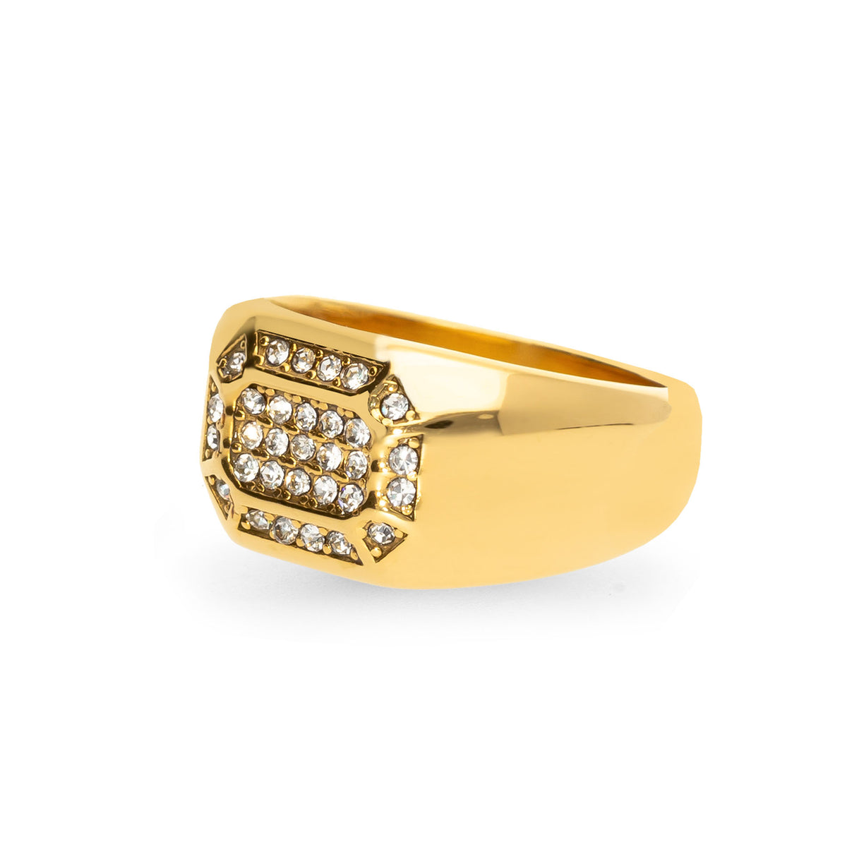 Anura ring gold - Stainless steel