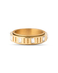 Fidget Nez ring gold