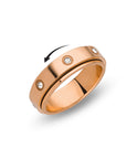 Fidget blend ring rosé gold - Stainless steel