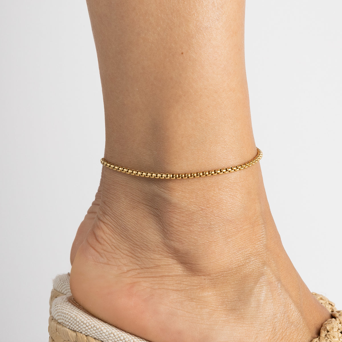 Legacy anklet gold - Stainless steel
