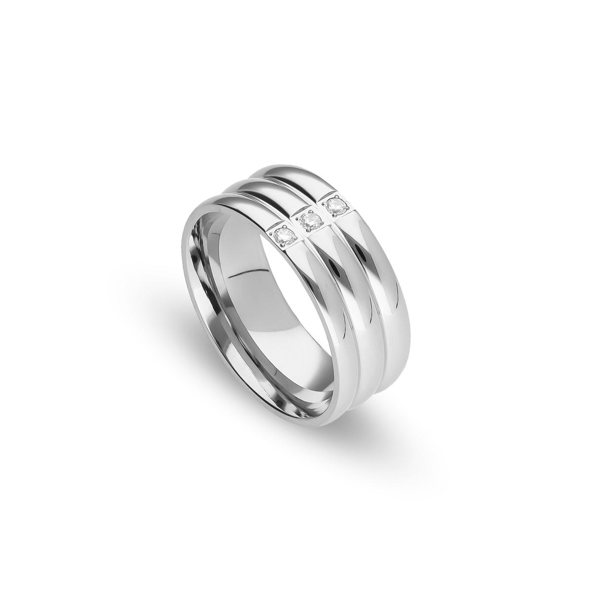 Sienna ring silver - Stainless steel