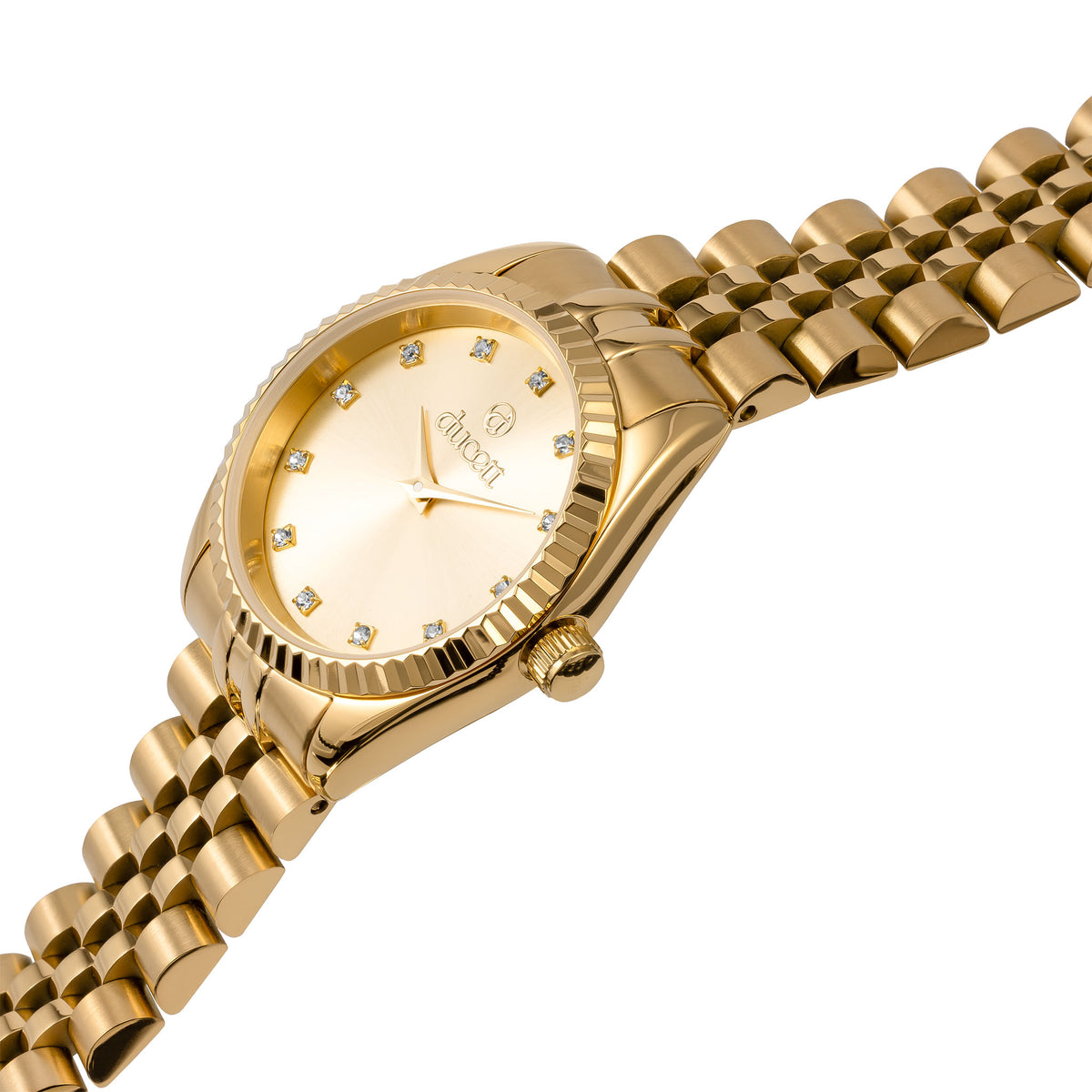Signé watch gold - detail