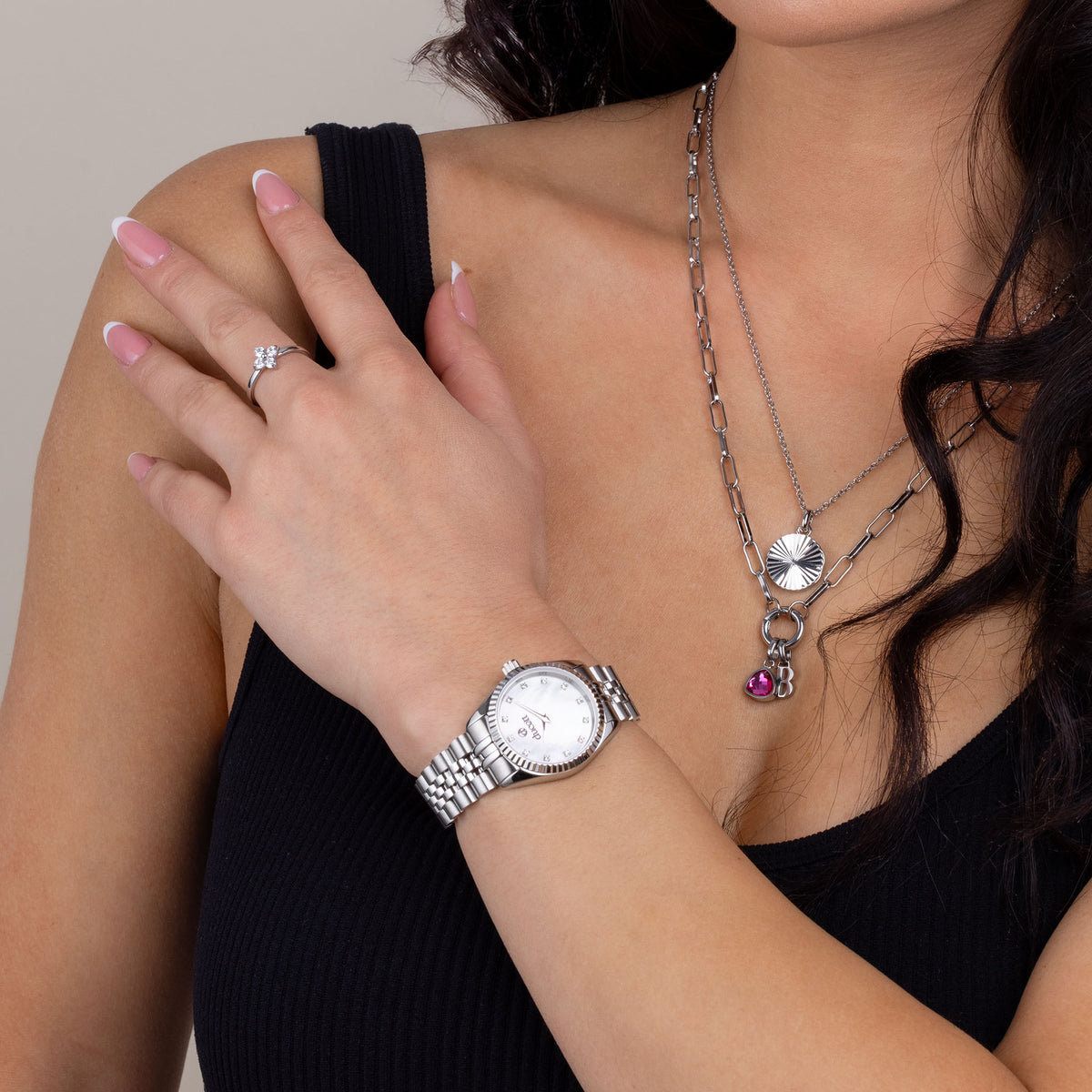 Ducett silver jewelry - worn