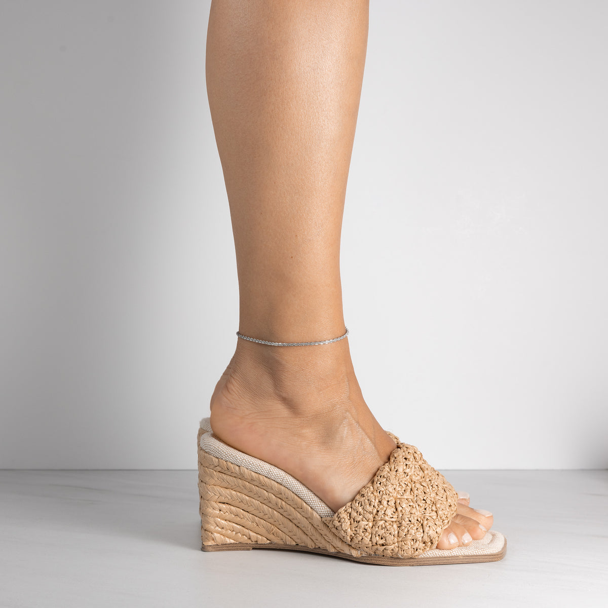 Sparkling anklet - detail