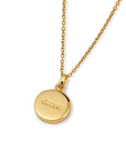 Sunray locket gold