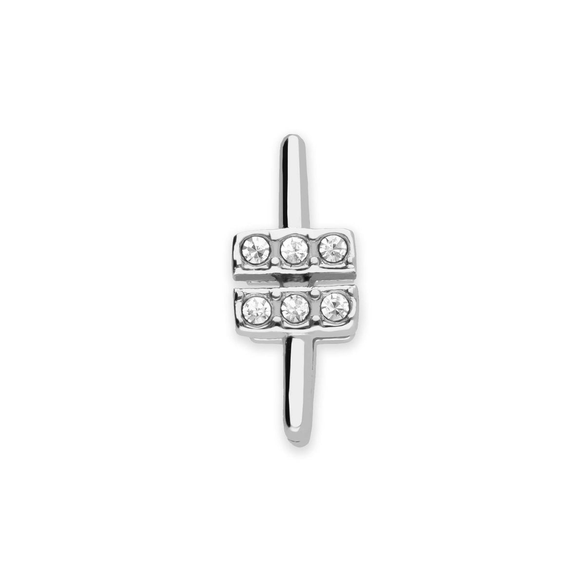 Mesh charm xena silver - Stainless steel