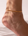 Snake anklet - Tarnish free