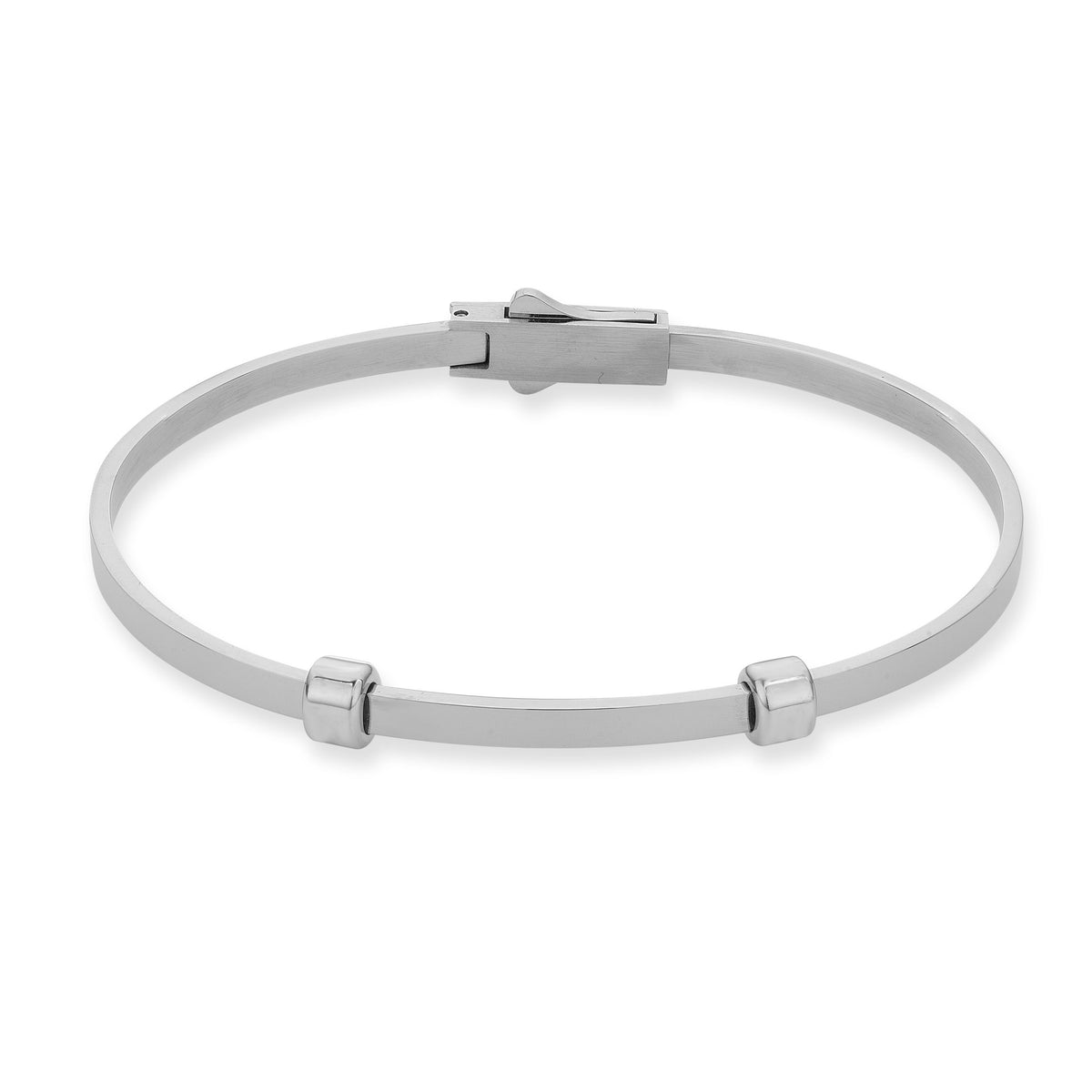 Letter bangle silver - Personalized