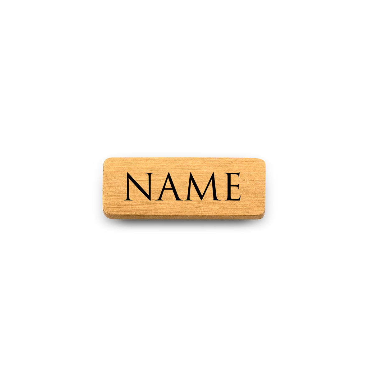 Mesh charm name gold - Personalized