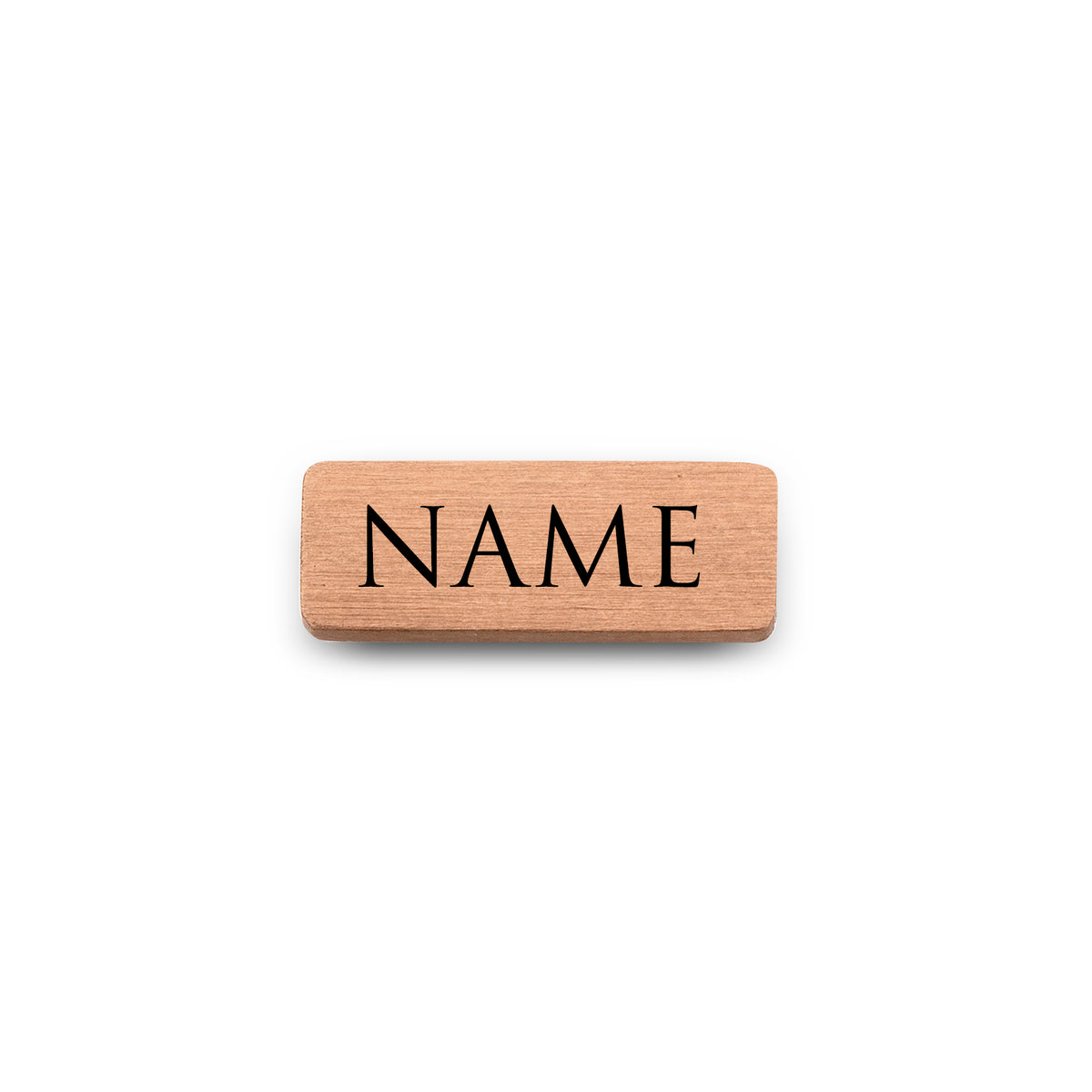 Mesh charm name rosé gold - Personalized