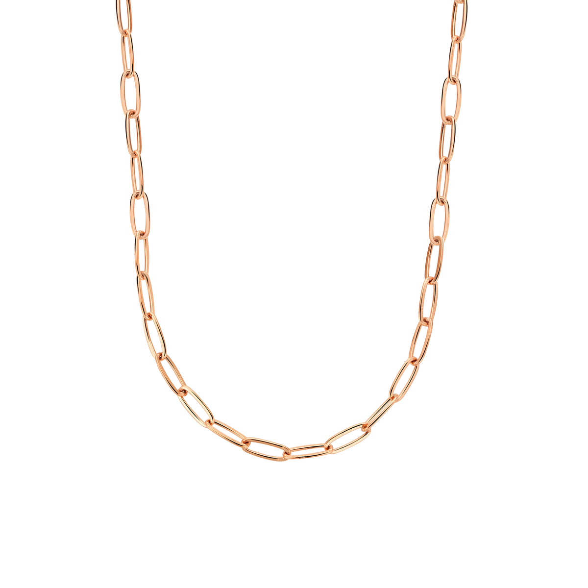 Pacific necklace rosé gold - Stainless steel