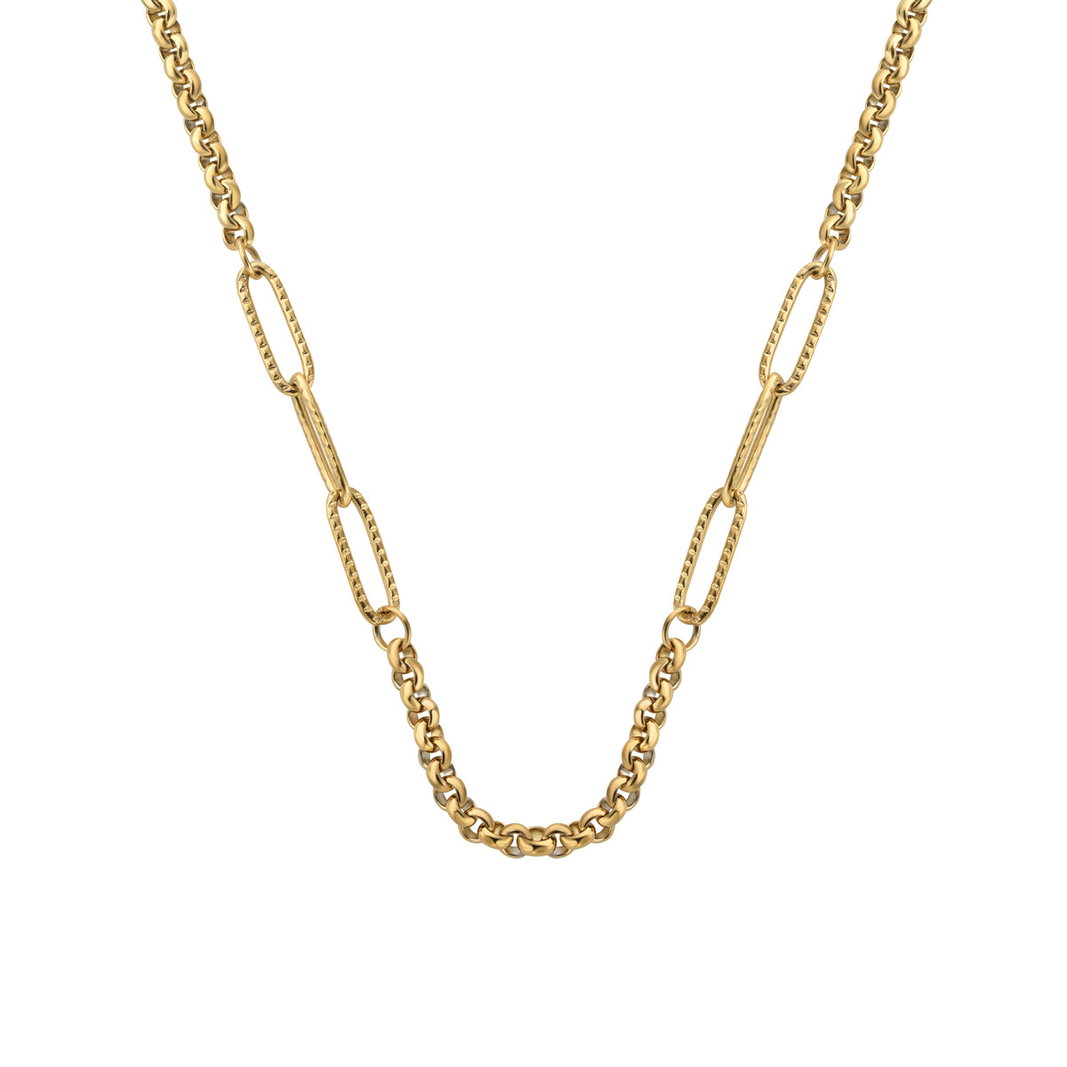 Passion necklace rosé gold - Stainless steel