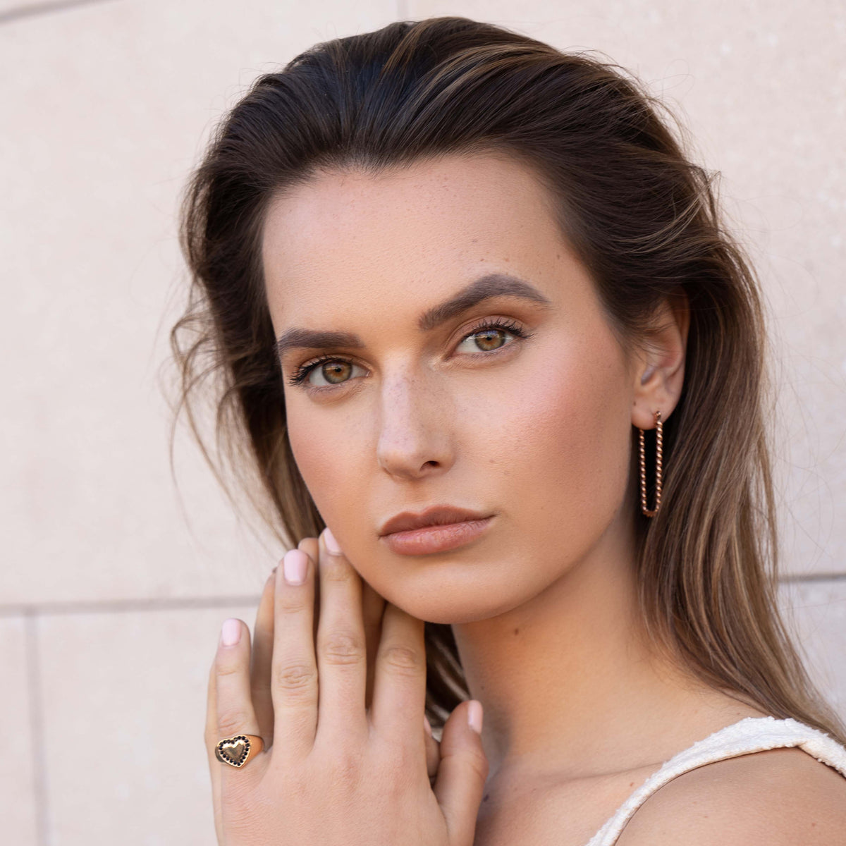 Rope earring - Tarnish free