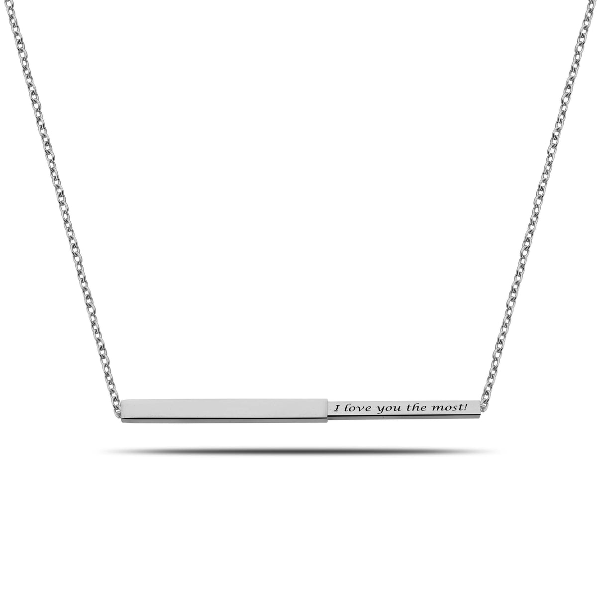 Secret bar silver - Personalized