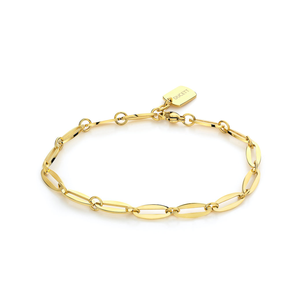 Chain link gold - Stainless steel