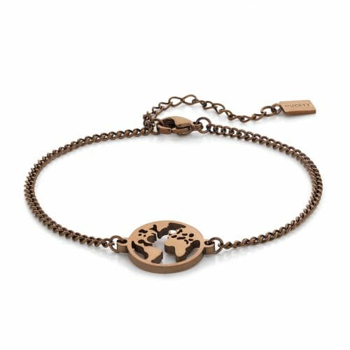 World bracelet coffee - Stainless steel