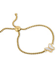 So Butterfly bracelet gold