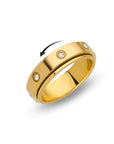 Fidget blend ring gold