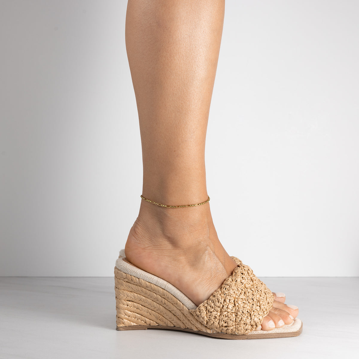 Tulum anklet - worn