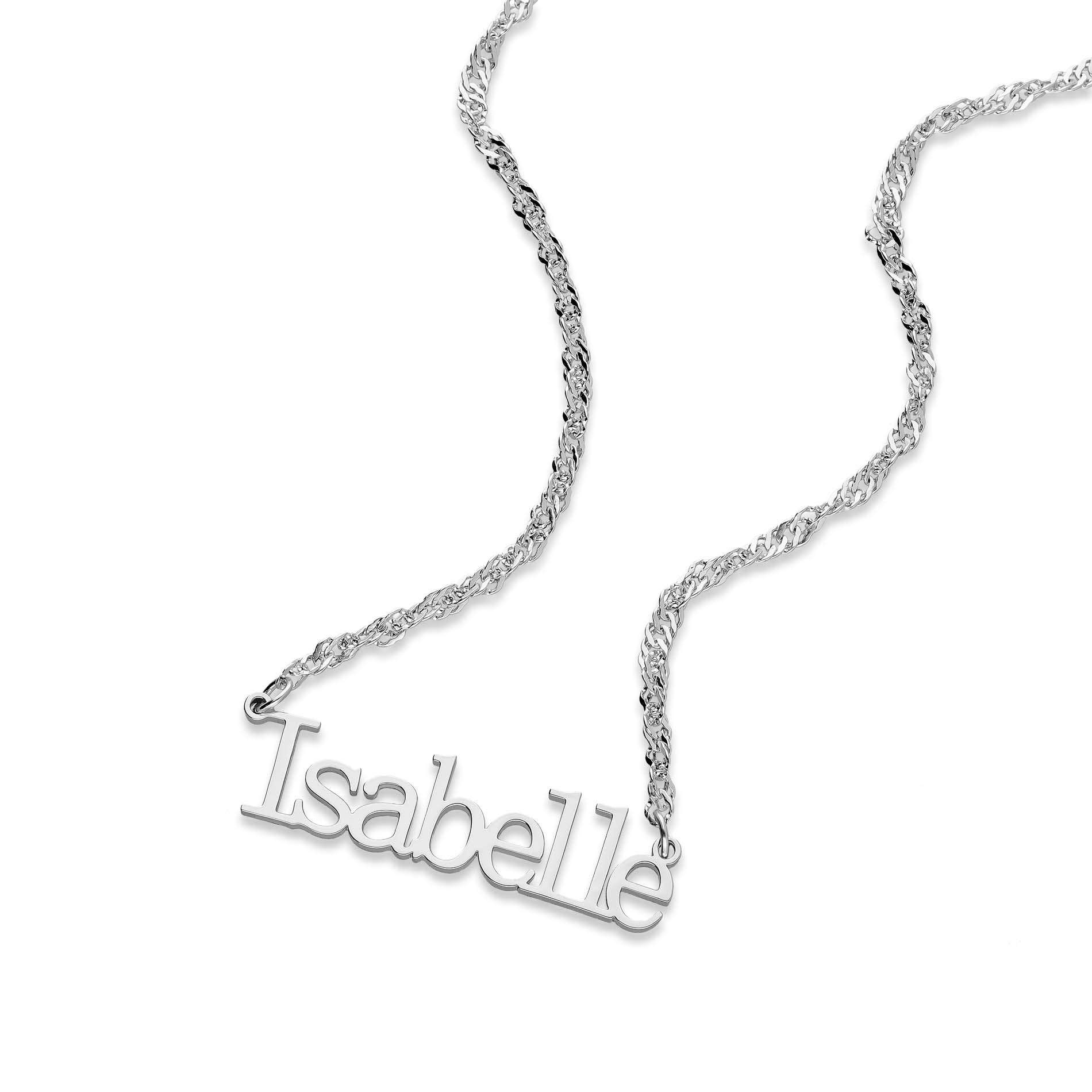 Vivola name necklace silver