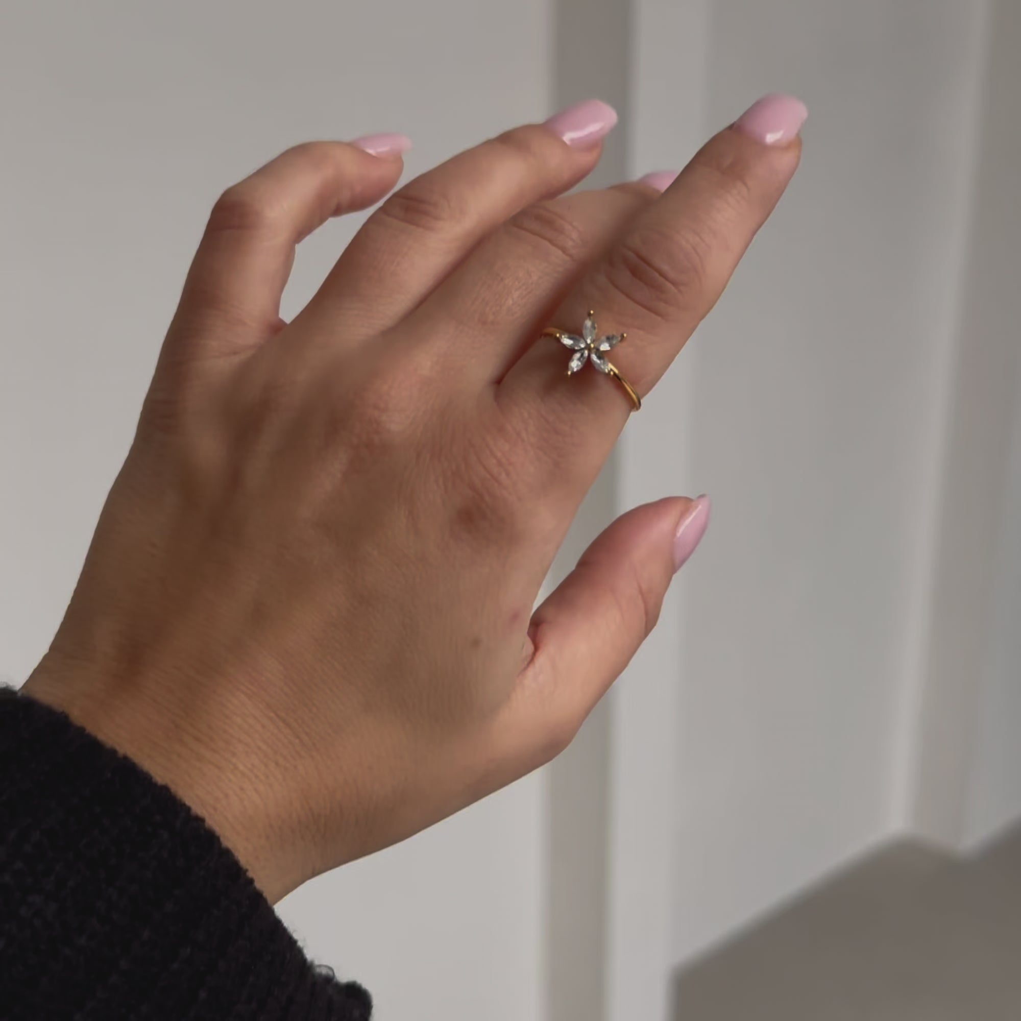 Flower ring - No discoloration