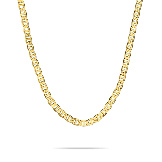 Anchor necklace gold
