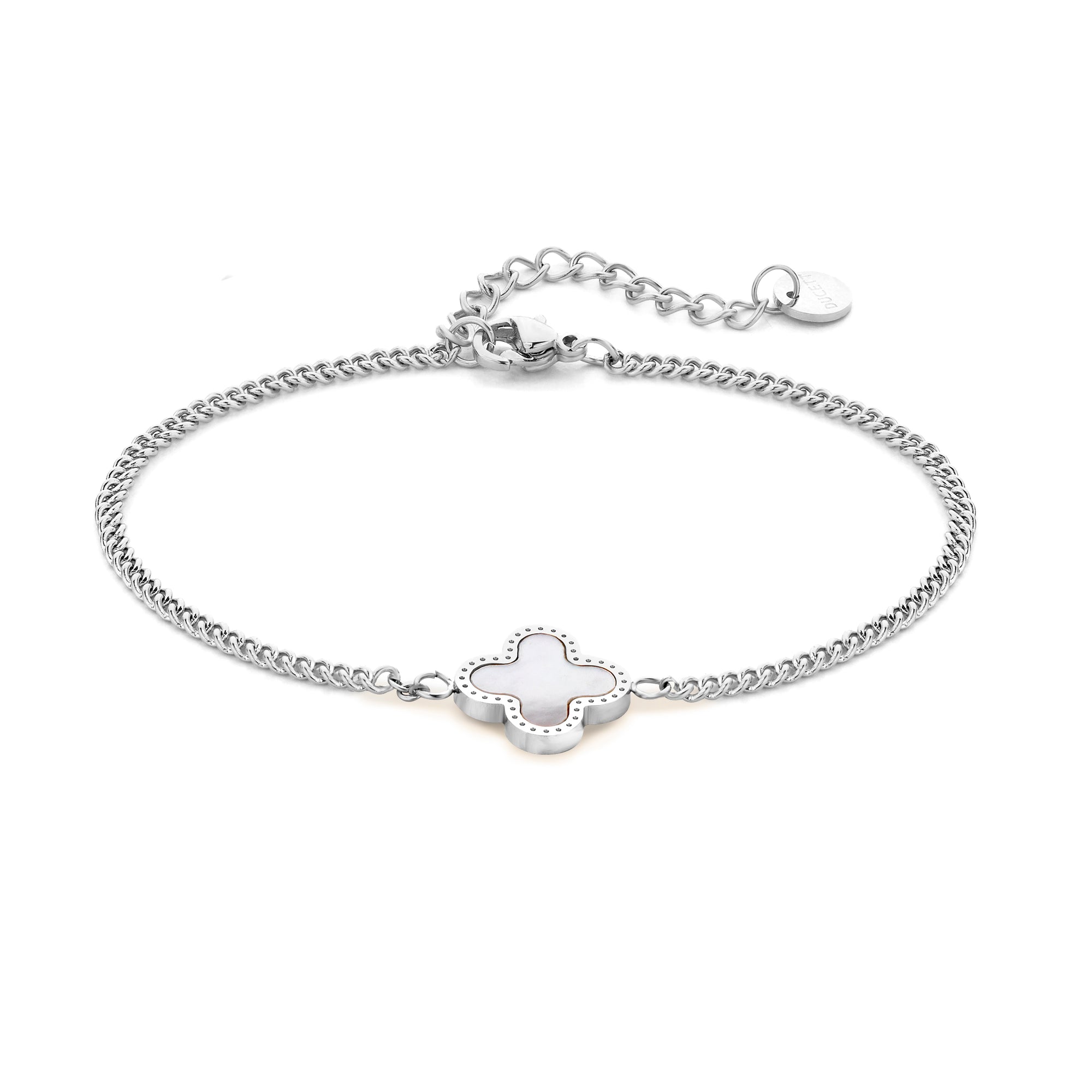 Seashell blossom bracelet silver - Stainless steel