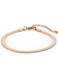 Snake bracelet rosé gold